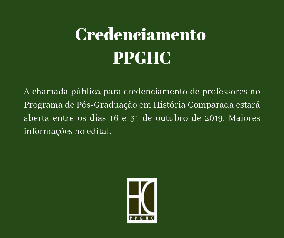 Credenciamento PPGHC